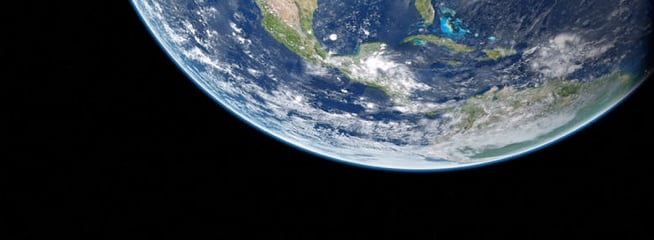 Planet Earth seen from space